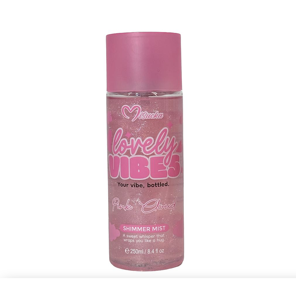 Lovely Vibes Pink Cloud Shimmer Mist 250ml